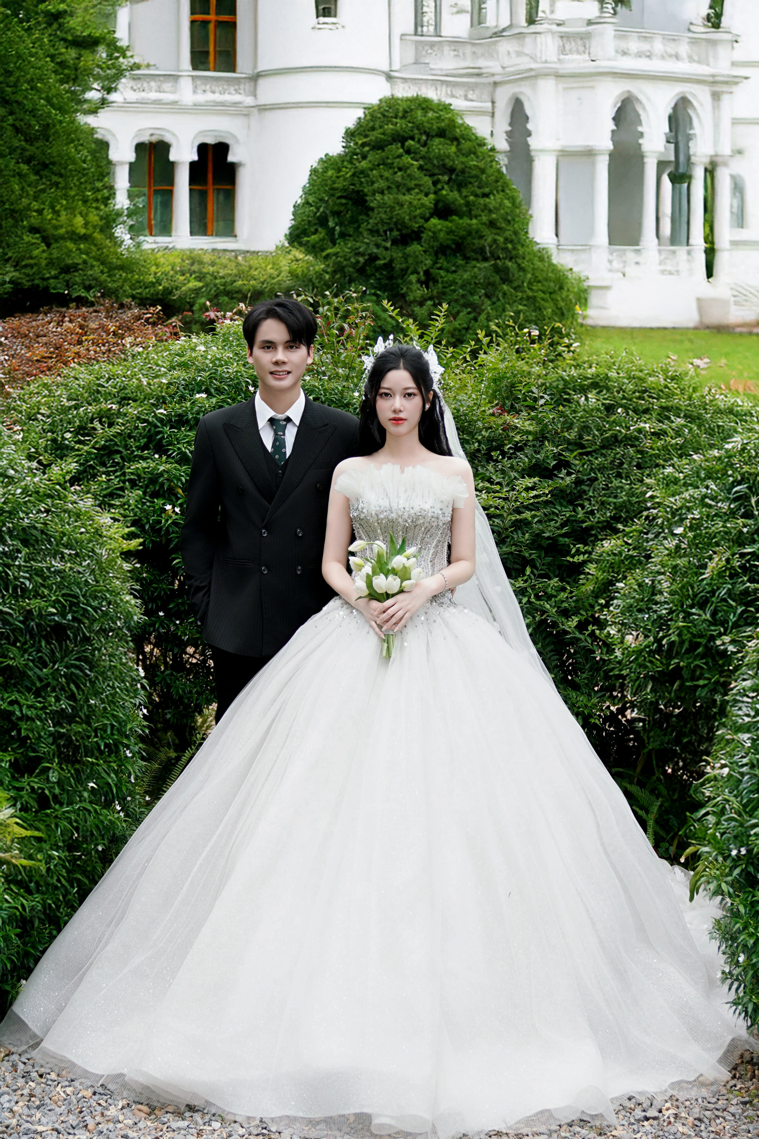 Ảnh cưới của Vũ Duy Sơn và Nguyễn Ngọc Huyền